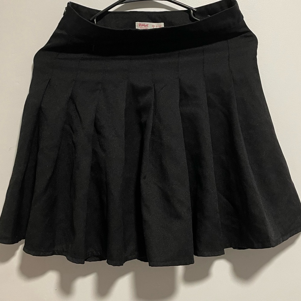 Black Tennis Skirt